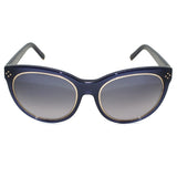 国内正規品 CHLOE SUNGLASSES ASIAN FIT 56mm CE690S 424 PURPLE DARK BLUE クロエ サングラス アジアンフィット アイウェア メガネ 眼鏡 パープル ダークブルー