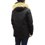 WOOLRICH ARCTIC DETACHABLE FUR ANORAK CFWOOU0484MRUT0001 BLK BLACK XS S M L ウールリッチ アークティック パーカ ダウン ジャケット コート メンズ ブラック