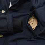 WOOLRICH ARCTIC DETACHABLE FUR ANORAK CFWOOU0484MRUT0001 MLB MELTON BLUE XS S M L ウールリッチ アークティック パーカ ダウン ジャケット コート メンズ ブルー