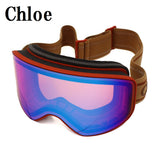 国内正規品 CHLOE SUNGLASSES ASIAN FIT CH0072S 003 ORANGE BROWN クロエ スキー ゴーグル スノーボード アウトドア UVカット 紫外線カット レディース オレンジ ブラウン