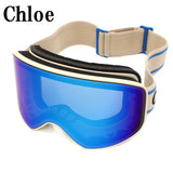 国内正規品 CHLOE SUNGLASSES ASIAN FIT CH0072S 005 BLUE IVORY クロエ スキー ゴーグル スノーボード アウトドア UVカット 紫外線カット レディース ブルー アイボリー
