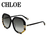 日本正規品 CHLOE SUNGLASSES ASIAN FIT CH0105SA 002 GREY BLACK HAVANA クロエ サングラス アジアンフィット メガネ 眼鏡 UVカット 紫外線カット レディース グレー ブラックハバナ