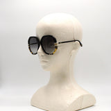日本正規品 CHLOE SUNGLASSES ASIAN FIT CH0105SA 002 GREY BLACK HAVANA クロエ サングラス アジアンフィット メガネ 眼鏡 UVカット 紫外線カット レディース グレー ブラックハバナ