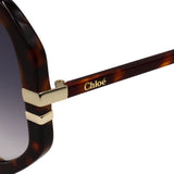 日本正規品 CHLOE SUNGLASSES ASIAN FIT CH0105SA 004 BLUE HAVANA クロエ サングラス アジアンフィット メガネ 眼鏡 UVカット 紫外線カット レディース ブルー ハバナ
