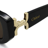 日本正規品 CHLOE SUNGLASSES CH0237SK 001 BROWN BLACK クロエ サングラス アジアンフィット UVカット 紫外線カット レディース ブラウン ブラック