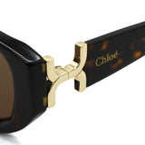 日本正規品 CHLOE SUNGLASSES CH0237SK 002 BROWN HAVANA クロエ サングラス アジアンフィット UVカット 紫外線カット レディース ブラウン ハバナ