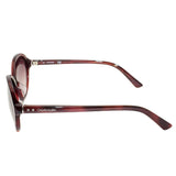 日本正規品 Calvin Klein SUNGLASSES ASIAN FIT CK18521SA 605 GRAPEBROWN CRYSTAL BURGUNDY CK カルバンクライン サングラス アジアンフィット UVカット 紫外線カット メンズ レディース グレーブラウン クリスタルバーガンディー