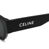 CELINE SUNGLASSES ASIAN FIT CL40197U 5401A D.GREY BLACK セリーヌ サングラス アジアンフィット メガネ 眼鏡 UVカット 紫外線カット レディース ダークグレー ブラック