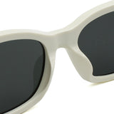 CELINE SUNGLASSES ASIAN FIT CL40197U 5425A D.GREY WHITE セリーヌ サングラス アジアンフィット メガネ 眼鏡 UVカット 紫外線カット レディース ダークグレー ホワイト