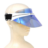 Dior CLUB1 G0Y VISOR WHITE BLUE MIRROR ディオール クラブ サンバイザー サングラス UVカット 紫外線対策 ホワイト ブルーミラー