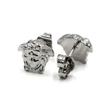 VERSACE EARRINGS DG25591 DMT1 3J030 SILVER ヴェルサーチ ピアス メドゥーサ スタッド 両耳 アクセサリー レディース メンズ シルバー