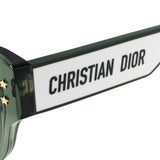 Dior SUNGLASSES ASIAN FIT DIORPACIFIC B2F 55A1 55 GREY GREEN CLEAR ディオール サングラス アジアンフィット メガネ 眼鏡 UVカット 紫外線カット レディース グレー グリーン クリア