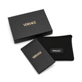 VERSACE CARD HOLDER DPN2467 1A13018 1B00V BLACK ヴェルサーチ カードホルダー メドゥーサ ビギー カードケース カード入れ パスケース ヴェルサーチェ メンズ レディース ブラック