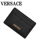 VERSACE CARD HOLDER DPN2467 1A13695 1B00V BLACK ヴェルサーチ カードホルダー カードケース カード入れ パスケース ヴェルサーチェ メンズ レディース ブラック