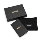 VERSACE CARD HOLDER DPN2467 1A13695 1B00V BLACK ヴェルサーチ カードホルダー カードケース カード入れ パスケース ヴェルサーチェ メンズ レディース ブラック