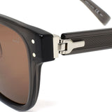 日本正規品 DUNHILL SUNGLASSES ASIAN FIT DU0045SA 003 BROWN GREY ダンヒル サングラス アジアンフィット UVカット 紫外線カット メンズ ブラウン グレークリア