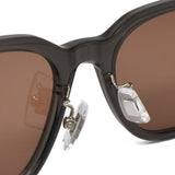 日本正規品 DUNHILL SUNGLASSES ASIAN FIT DU0045SA 003 BROWN GREY ダンヒル サングラス アジアンフィット UVカット 紫外線カット メンズ ブラウン グレークリア