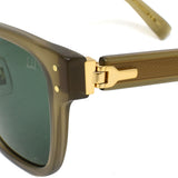 日本正規品 DUNHILL SUNGLASSES ASIAN FIT DU0045SA 004 GREEN BROWN ダンヒル サングラス アジアンフィット UVカット 紫外線カット メンズ グリーン ブラウンクリア