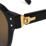 国内正規品 DUNHILL SUNGLASSES ASIAN FIT 56㎜ DU0046SA 001 BROWN BLACK ダンヒル サングラス アジアンフィット アイウェア 眼鏡 UVカット ブラウン ブラック