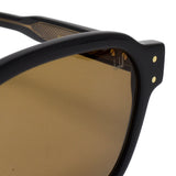 国内正規品 DUNHILL SUNGLASSES ASIAN FIT 56㎜ DU0046SA 001 BROWN BLACK ダンヒル サングラス アジアンフィット アイウェア 眼鏡 UVカット ブラウン ブラック