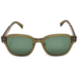 日本正規品 DUNHILL SUNGLASSES ASIAN FIT DU0046SA 004 GREEN BROWN ダンヒル サングラス アジアンフィット UVカット 紫外線カット メンズ グリーン ブラウンクリア