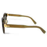 日本正規品 DUNHILL SUNGLASSES ASIAN FIT DU0046SA 004 GREEN BROWN ダンヒル サングラス アジアンフィット UVカット 紫外線カット メンズ グリーン ブラウンクリア
