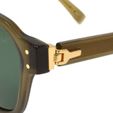 日本正規品 DUNHILL SUNGLASSES ASIAN FIT DU0046SA 004 GREEN BROWN ダンヒル サングラス アジアンフィット UVカット 紫外線カット メンズ グリーン ブラウンクリア
