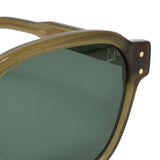 日本正規品 DUNHILL SUNGLASSES ASIAN FIT DU0046SA 004 GREEN BROWN ダンヒル サングラス アジアンフィット UVカット 紫外線カット メンズ グリーン ブラウンクリア