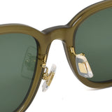 日本正規品 DUNHILL SUNGLASSES ASIAN FIT DU0046SA 004 GREEN BROWN ダンヒル サングラス アジアンフィット UVカット 紫外線カット メンズ グリーン ブラウンクリア