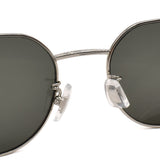 日本正規品 DUNHILL SUNGLASSES ASIAN FIT DU0064S 004 GRAY SILVER ダンヒル サングラス アジアンフィット UVカット 紫外線カット メンズ グレー シルバー