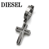 DIESEL EARRINGS DX1333040 SILVER ディーゼル シングル ピアス 片耳 アクセサリー イヤリング おしゃれ メンズ レディース シルバー