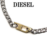 DIESEL NECKLACE PENDANT DX1343040 SILVER ディーゼル ネックレス ペンダント アクセサリー おしゃれ メンズ シルバー