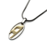 DIESEL NECKLACE PENDANT DX1421931 SILVER GOLD ディーゼル ネックレス ペンダント アクセサリー おしゃれ メンズ シルバー ゴールド