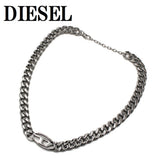 DIESEL NECKLACE PENDANT DX1433040 SILVER ディーゼル ネックレス ペンダント チェーン アクセサリー おしゃれ メンズ シルバー