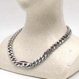 DIESEL NECKLACE PENDANT DX1433040 SILVER ディーゼル ネックレス ペンダント チェーン アクセサリー おしゃれ メンズ シルバー