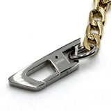 DIESEL BRACERET DX1437931 SILVER GOLD ディーゼル ブレスレット アクセサリー ブレス 腕輪 おしゃれ メンズ シルバー ゴールド