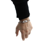 DIESEL BRACERET DX1496040 SILVER ディーゼル ブレスレット アクセサリー チェーン ブレス 腕輪 おしゃれ メンズ シルバー