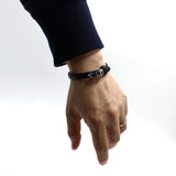 DIESEL BRACERET DX1516040 BLACK ディーゼル ブレスレット アクセサリー ブレス 腕輪 おしゃれ メンズ ブラック