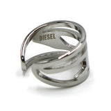 DIESEL EARRINGS DX1532040 SILVER ディーゼル イヤーカフ イヤリング シングル 片耳 アクセサリー おしゃれ メンズ レディース シルバー