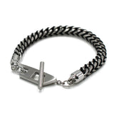 DIESEL BRACERET DX1540040 SILVER ディーゼル ブレスレット チェーン アクセサリー おしゃれ メンズ シルバー