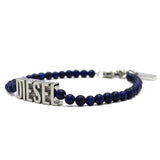 DIESEL BRACERET DX1544040 BLUE ディーゼル ブレスレット アクセサリー ブレス 腕輪 おしゃれ メンズ ブルー