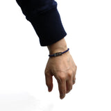 DIESEL BRACERET DX1544040 BLUE ディーゼル ブレスレット アクセサリー ブレス 腕輪 おしゃれ メンズ ブルー
