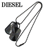 DIESEL NECKLACE PENDANT DX1554001 BLACK ディーゼル ネックレス ペンダント アクセサリー おしゃれ メンズ ブラック