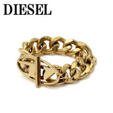 DIESEL RING DX1568710 GOLD 5 6.5 7 8 9 10 11.5 ディーゼル リング 指輪 アクセサリー おしゃれ メンズ レディース ゴールド