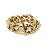 DIESEL RING DX1568710 GOLD 5 6.5 7 8 9 10 11.5 ディーゼル リング 指輪 アクセサリー おしゃれ メンズ レディース ゴールド