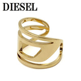 DIESEL RING DX1569710 GOLD 5 6.5 7 8 9 10 ディーゼル リング 指輪 アクセサリー おしゃれ メンズ レディース ゴールド