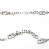 EMPORIO ARMANI NECKLACE PENDANT EGS1601040 SILVER BLACK エンポリオ アルマーニ ネックレス イーグル プレート ペンダント アクセサリー おしゃれ メンズ シルバー ブラック