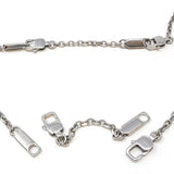 EMPORIO ARMANI NECKLACE PENDANT EGS1921040 SILVER BLACK エンポリオ アルマーニ ネックレス イーグル プレート ペンダント アクセサリー おしゃれ メンズ シルバー ブラック