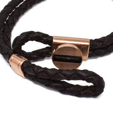 EMPORIO ARMANI BRACERET EGS2177221 D.BROWN エンポリオ アルマーニ ブレスレット アクセサリー 腕輪 おしゃれ メンズ レディース ダークブラウン