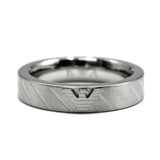 EMPORIO ARMANI RING EGS2924040 SILVER S M L XL エンポリオ アルマーニ リング 指輪 アクセサリー おしゃれ メンズ シルバー